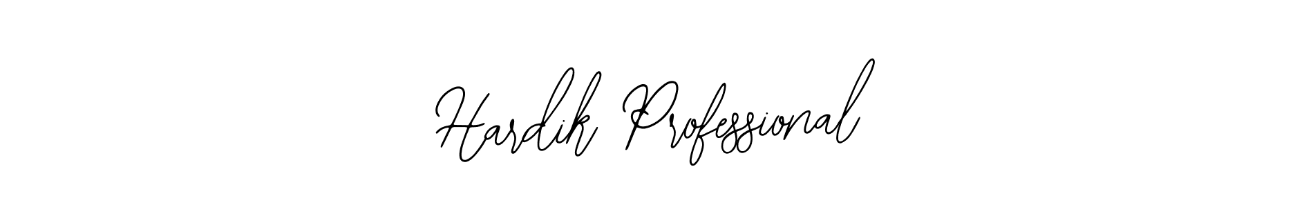 Design your own signature with our free online signature maker. With this signature software, you can create a handwritten (Bearetta-2O07w) signature for name Hardik Professional. Hardik Professional signature style 12 images and pictures png