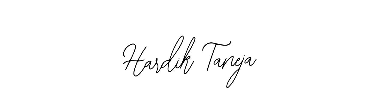 Use a signature maker to create a handwritten signature online. With this signature software, you can design (Bearetta-2O07w) your own signature for name Hardik Taneja. Hardik Taneja signature style 12 images and pictures png