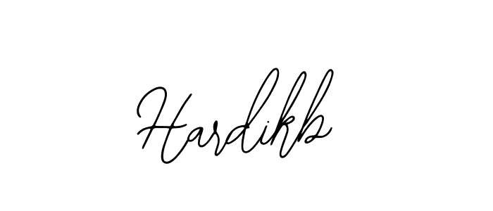 You should practise on your own different ways (Bearetta-2O07w) to write your name (Hardikb) in signature. don't let someone else do it for you. Hardikb signature style 12 images and pictures png