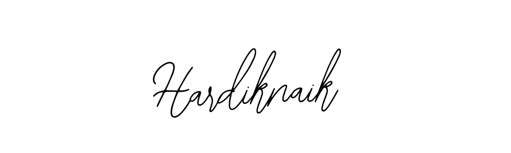 Similarly Bearetta-2O07w is the best handwritten signature design. Signature creator online .You can use it as an online autograph creator for name Hardiknaik. Hardiknaik signature style 12 images and pictures png