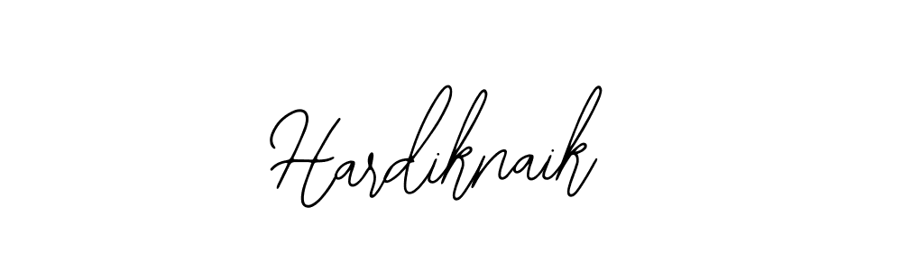 Design your own signature with our free online signature maker. With this signature software, you can create a handwritten (Bearetta-2O07w) signature for name Hardiknaik. Hardiknaik signature style 12 images and pictures png