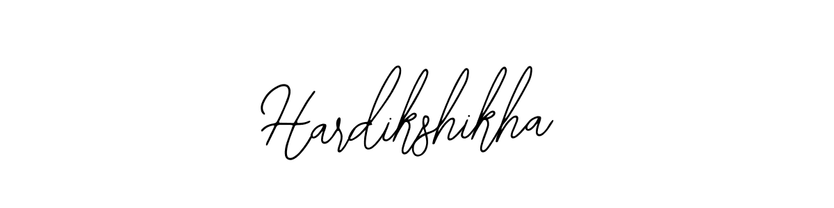 How to make Hardikshikha signature? Bearetta-2O07w is a professional autograph style. Create handwritten signature for Hardikshikha name. Hardikshikha signature style 12 images and pictures png