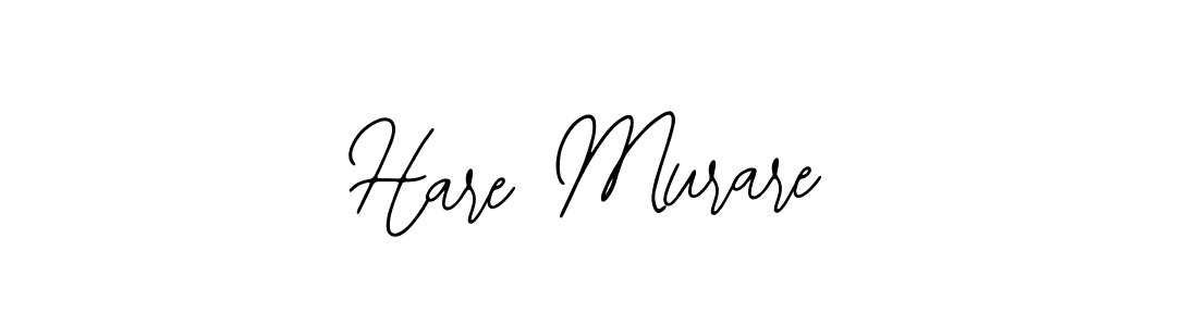 Design your own signature with our free online signature maker. With this signature software, you can create a handwritten (Bearetta-2O07w) signature for name Hare Murare. Hare Murare signature style 12 images and pictures png