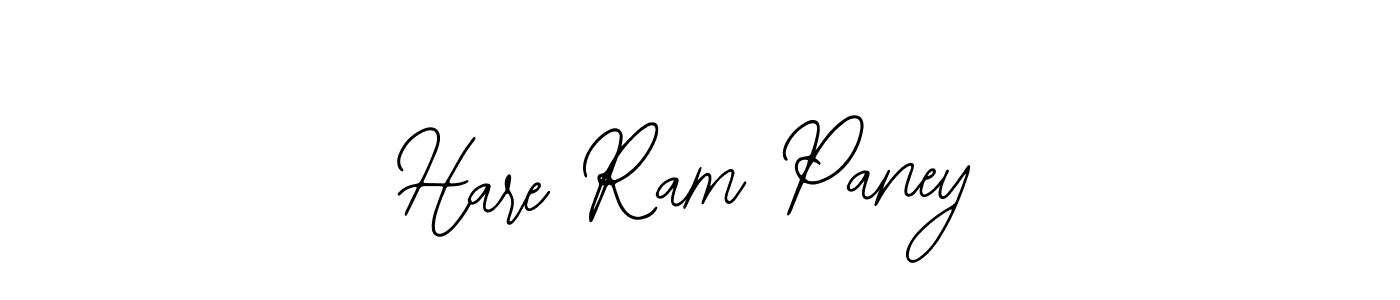 How to make Hare Ram Paney name signature. Use Bearetta-2O07w style for creating short signs online. This is the latest handwritten sign. Hare Ram Paney signature style 12 images and pictures png