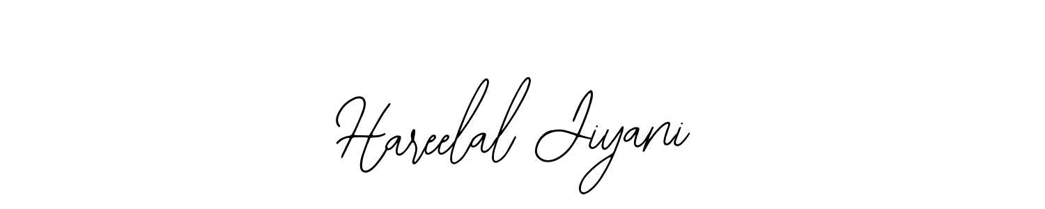 Also we have Hareelal Jiyani name is the best signature style. Create professional handwritten signature collection using Bearetta-2O07w autograph style. Hareelal Jiyani signature style 12 images and pictures png