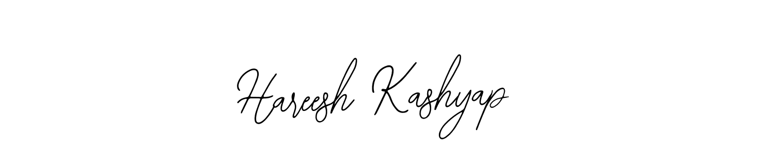 Also we have Hareesh Kashyap name is the best signature style. Create professional handwritten signature collection using Bearetta-2O07w autograph style. Hareesh Kashyap signature style 12 images and pictures png