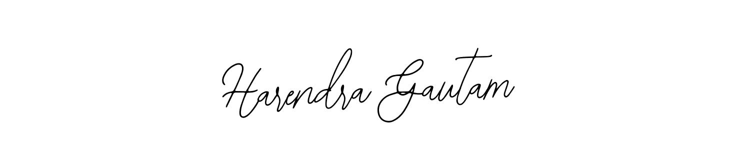 This is the best signature style for the Harendra Gautam name. Also you like these signature font (Bearetta-2O07w). Mix name signature. Harendra Gautam signature style 12 images and pictures png