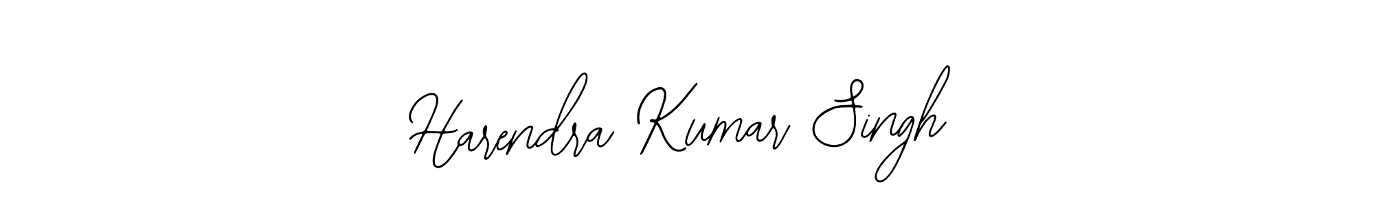 How to make Harendra Kumar Singh name signature. Use Bearetta-2O07w style for creating short signs online. This is the latest handwritten sign. Harendra Kumar Singh signature style 12 images and pictures png