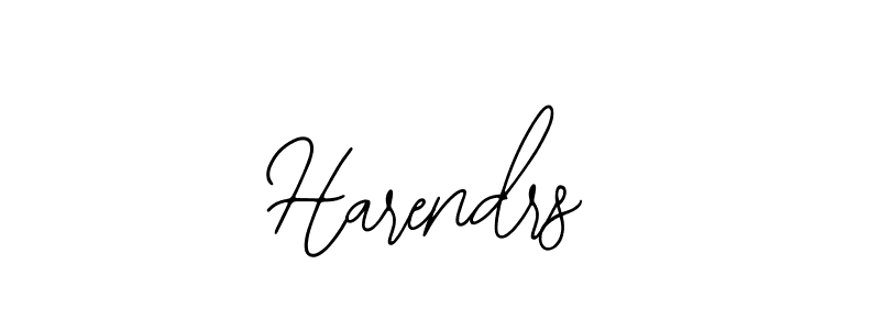 You should practise on your own different ways (Bearetta-2O07w) to write your name (Harendrs) in signature. don't let someone else do it for you. Harendrs signature style 12 images and pictures png