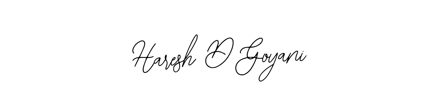It looks lik you need a new signature style for name Haresh D Goyani. Design unique handwritten (Bearetta-2O07w) signature with our free signature maker in just a few clicks. Haresh D Goyani signature style 12 images and pictures png