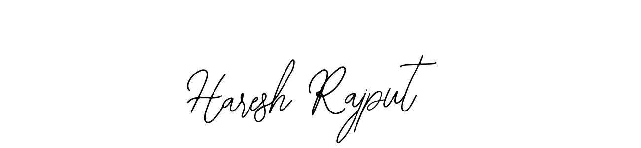 You should practise on your own different ways (Bearetta-2O07w) to write your name (Haresh Rajput) in signature. don't let someone else do it for you. Haresh Rajput signature style 12 images and pictures png