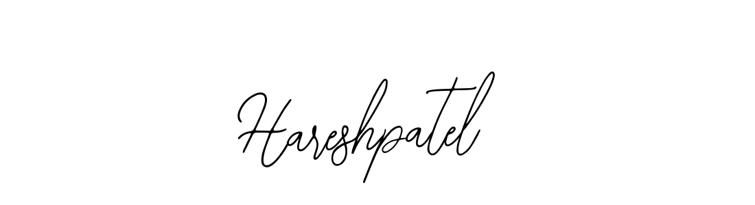 Create a beautiful signature design for name Hareshpatel. With this signature (Bearetta-2O07w) fonts, you can make a handwritten signature for free. Hareshpatel signature style 12 images and pictures png