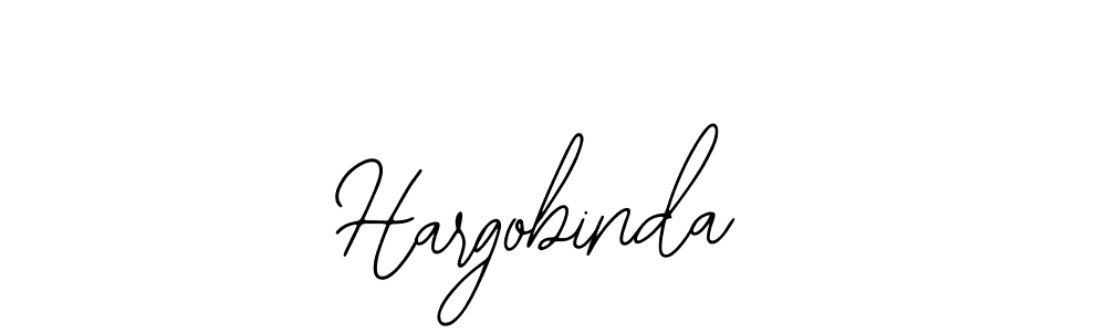 Use a signature maker to create a handwritten signature online. With this signature software, you can design (Bearetta-2O07w) your own signature for name Hargobinda. Hargobinda signature style 12 images and pictures png