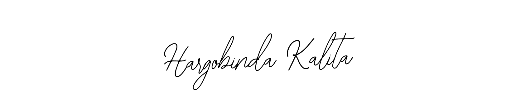Make a beautiful signature design for name Hargobinda Kalita. With this signature (Bearetta-2O07w) style, you can create a handwritten signature for free. Hargobinda Kalita signature style 12 images and pictures png