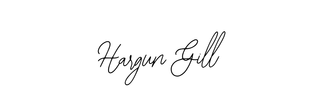 The best way (Bearetta-2O07w) to make a short signature is to pick only two or three words in your name. The name Hargun Gill include a total of six letters. For converting this name. Hargun Gill signature style 12 images and pictures png