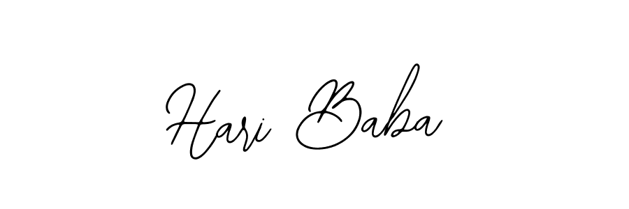 Hari Baba stylish signature style. Best Handwritten Sign (Bearetta-2O07w) for my name. Handwritten Signature Collection Ideas for my name Hari Baba. Hari Baba signature style 12 images and pictures png