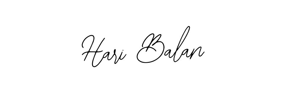 You should practise on your own different ways (Bearetta-2O07w) to write your name (Hari Balan) in signature. don't let someone else do it for you. Hari Balan signature style 12 images and pictures png