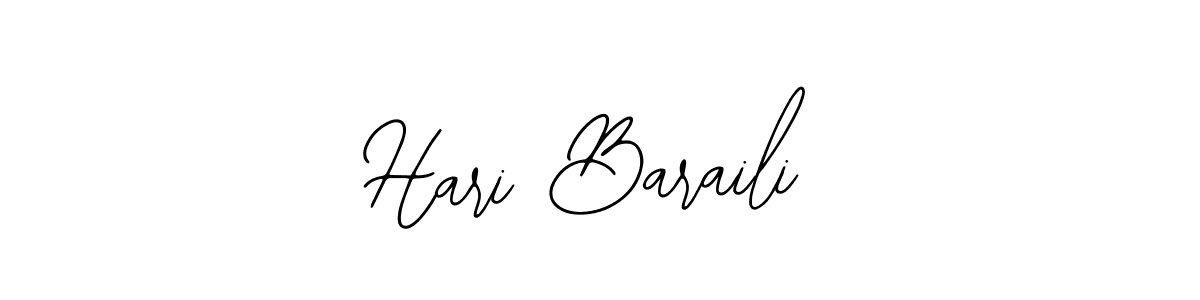 You should practise on your own different ways (Bearetta-2O07w) to write your name (Hari Baraili) in signature. don't let someone else do it for you. Hari Baraili signature style 12 images and pictures png