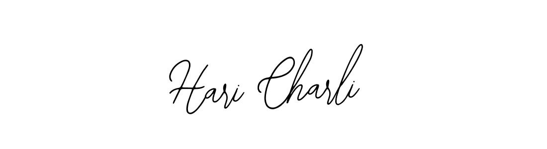 Make a beautiful signature design for name Hari Charli. With this signature (Bearetta-2O07w) style, you can create a handwritten signature for free. Hari Charli signature style 12 images and pictures png