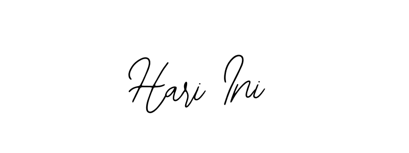 You should practise on your own different ways (Bearetta-2O07w) to write your name (Hari Ini) in signature. don't let someone else do it for you. Hari Ini signature style 12 images and pictures png
