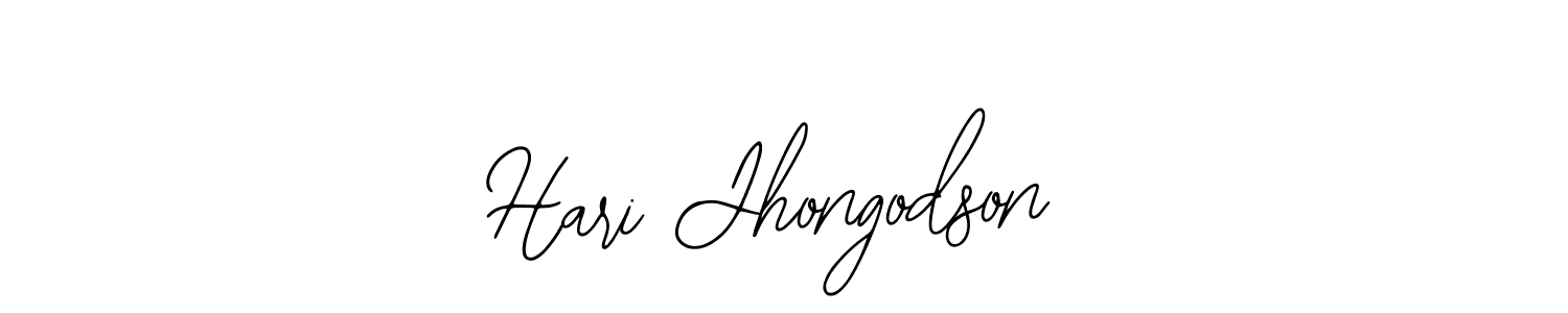 Design your own signature with our free online signature maker. With this signature software, you can create a handwritten (Bearetta-2O07w) signature for name Hari Jhongodson. Hari Jhongodson signature style 12 images and pictures png