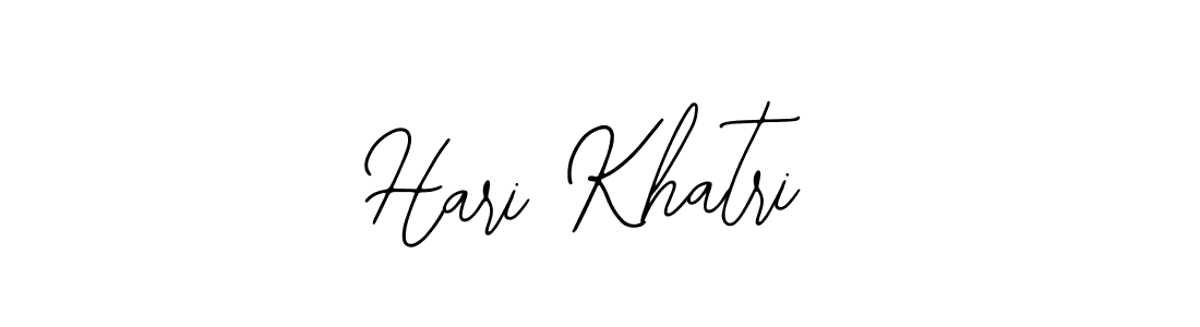 Create a beautiful signature design for name Hari Khatri. With this signature (Bearetta-2O07w) fonts, you can make a handwritten signature for free. Hari Khatri signature style 12 images and pictures png