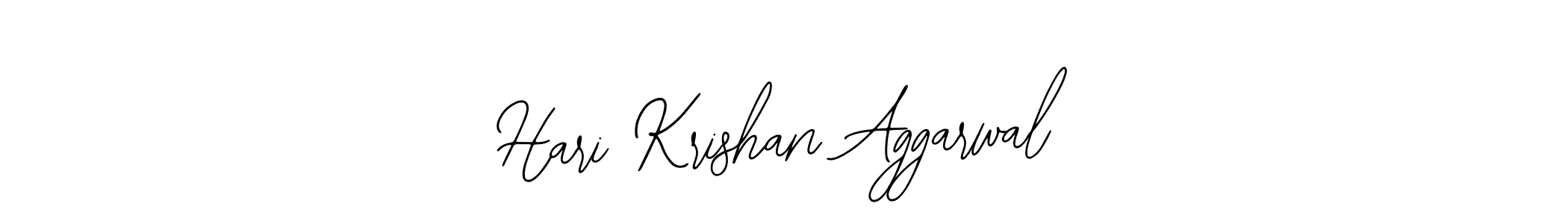 Bearetta-2O07w is a professional signature style that is perfect for those who want to add a touch of class to their signature. It is also a great choice for those who want to make their signature more unique. Get Hari Krishan Aggarwal name to fancy signature for free. Hari Krishan Aggarwal signature style 12 images and pictures png