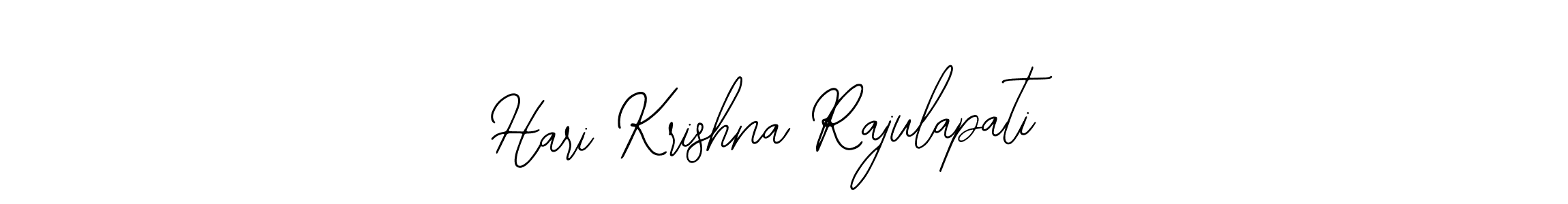 How to make Hari Krishna Rajulapati name signature. Use Bearetta-2O07w style for creating short signs online. This is the latest handwritten sign. Hari Krishna Rajulapati signature style 12 images and pictures png