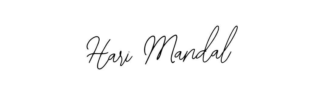 How to make Hari Mandal name signature. Use Bearetta-2O07w style for creating short signs online. This is the latest handwritten sign. Hari Mandal signature style 12 images and pictures png