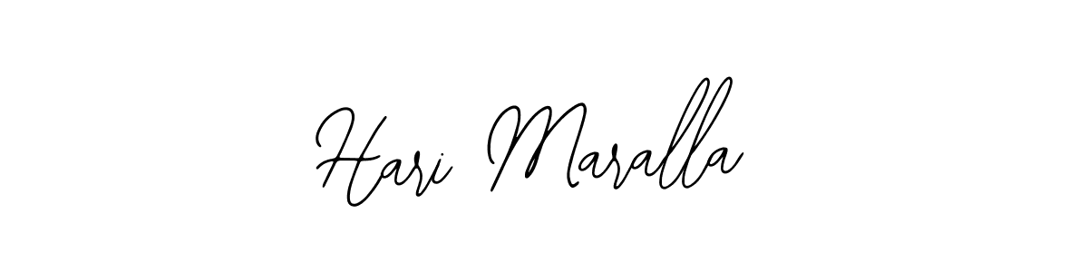 Hari Maralla stylish signature style. Best Handwritten Sign (Bearetta-2O07w) for my name. Handwritten Signature Collection Ideas for my name Hari Maralla. Hari Maralla signature style 12 images and pictures png