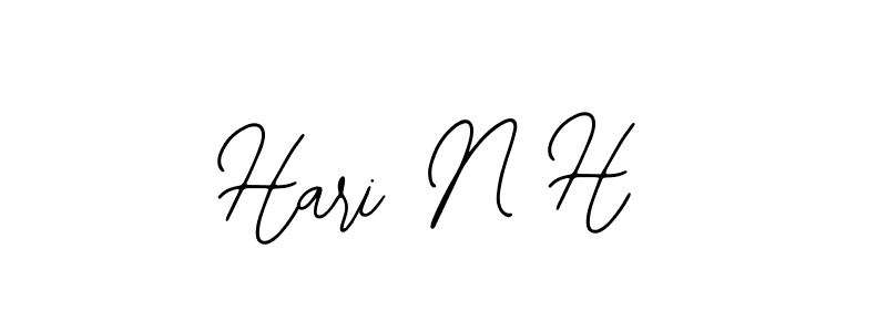 It looks lik you need a new signature style for name Hari N H. Design unique handwritten (Bearetta-2O07w) signature with our free signature maker in just a few clicks. Hari N H signature style 12 images and pictures png