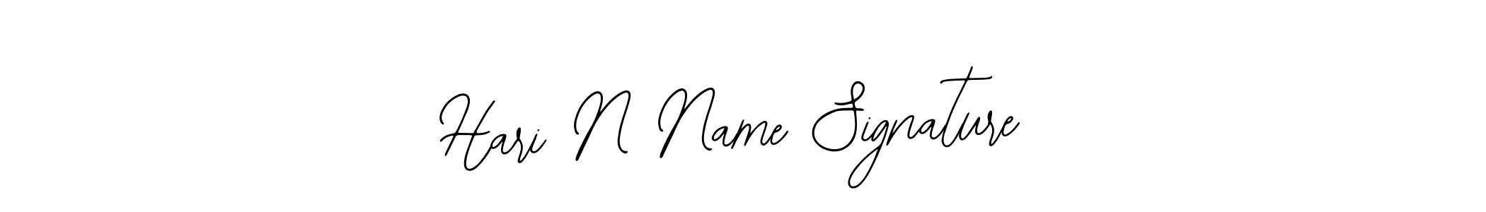 Also You can easily find your signature by using the search form. We will create Hari N Name Signature name handwritten signature images for you free of cost using Bearetta-2O07w sign style. Hari N Name Signature signature style 12 images and pictures png