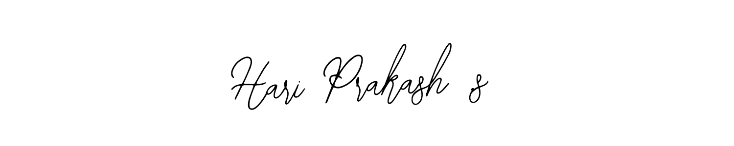 Design your own signature with our free online signature maker. With this signature software, you can create a handwritten (Bearetta-2O07w) signature for name Hari Prakash .s. Hari Prakash .s signature style 12 images and pictures png