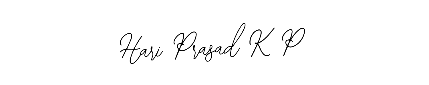 Make a beautiful signature design for name Hari Prasad K P. With this signature (Bearetta-2O07w) style, you can create a handwritten signature for free. Hari Prasad K P signature style 12 images and pictures png