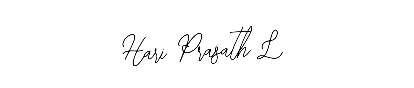 You should practise on your own different ways (Bearetta-2O07w) to write your name (Hari Prasath L) in signature. don't let someone else do it for you. Hari Prasath L signature style 12 images and pictures png