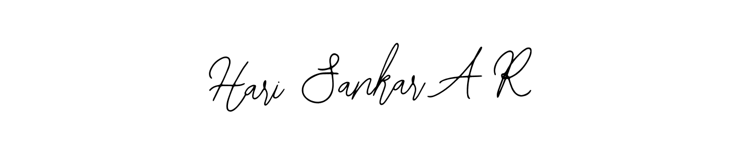 Design your own signature with our free online signature maker. With this signature software, you can create a handwritten (Bearetta-2O07w) signature for name Hari Sankar A R. Hari Sankar A R signature style 12 images and pictures png