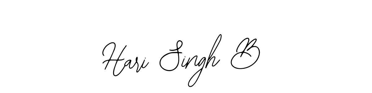 Make a beautiful signature design for name Hari Singh B. With this signature (Bearetta-2O07w) style, you can create a handwritten signature for free. Hari Singh B signature style 12 images and pictures png