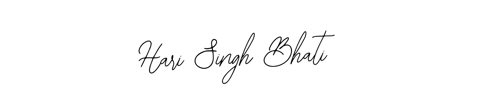 Also we have Hari Singh Bhati name is the best signature style. Create professional handwritten signature collection using Bearetta-2O07w autograph style. Hari Singh Bhati signature style 12 images and pictures png