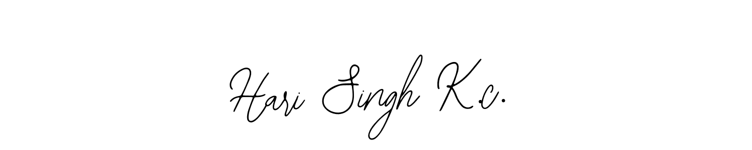 Bearetta-2O07w is a professional signature style that is perfect for those who want to add a touch of class to their signature. It is also a great choice for those who want to make their signature more unique. Get Hari Singh K.c. name to fancy signature for free. Hari Singh K.c. signature style 12 images and pictures png