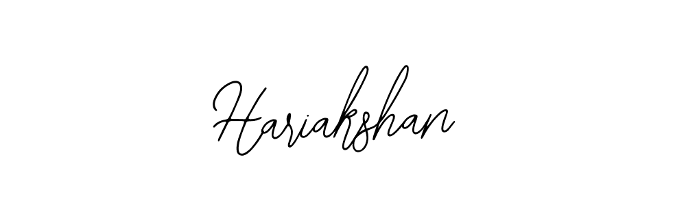 Bearetta-2O07w is a professional signature style that is perfect for those who want to add a touch of class to their signature. It is also a great choice for those who want to make their signature more unique. Get Hariakshan name to fancy signature for free. Hariakshan signature style 12 images and pictures png