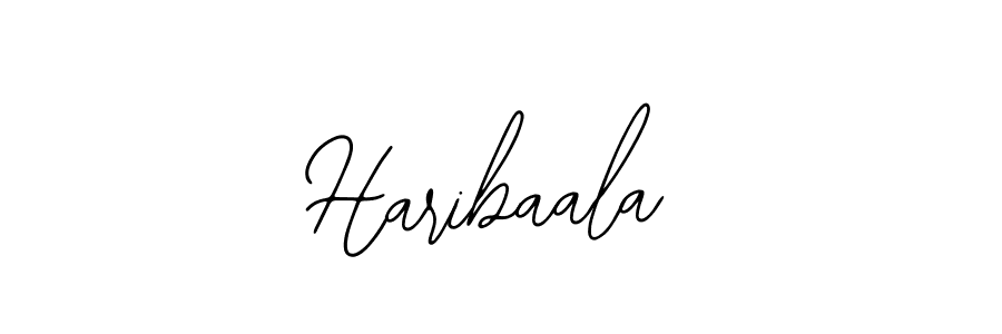 How to make Haribaala name signature. Use Bearetta-2O07w style for creating short signs online. This is the latest handwritten sign. Haribaala signature style 12 images and pictures png