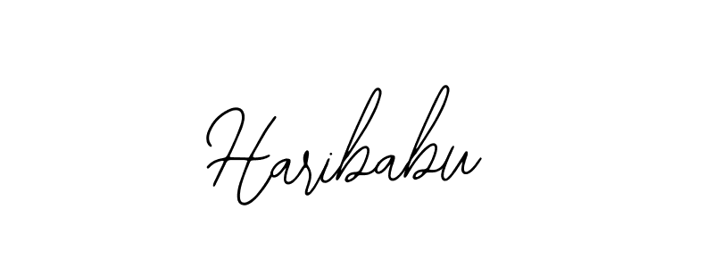Create a beautiful signature design for name Haribabu. With this signature (Bearetta-2O07w) fonts, you can make a handwritten signature for free. Haribabu signature style 12 images and pictures png