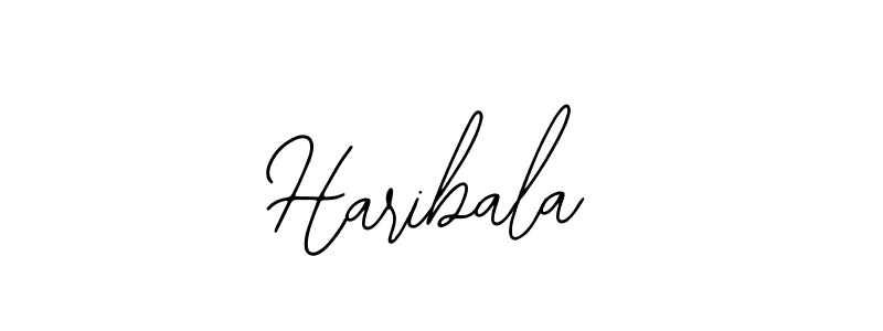 The best way (Bearetta-2O07w) to make a short signature is to pick only two or three words in your name. The name Haribala include a total of six letters. For converting this name. Haribala signature style 12 images and pictures png
