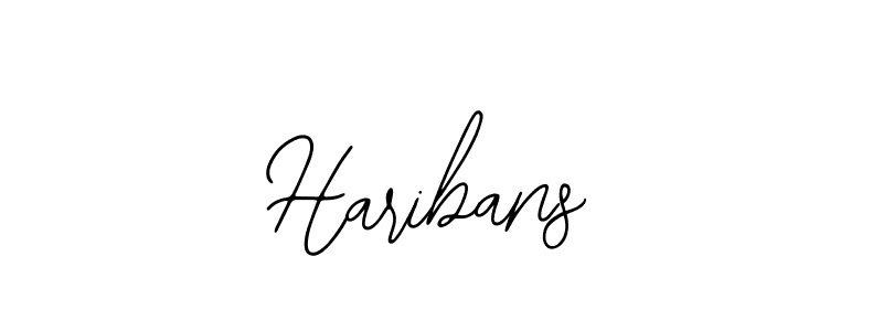 Make a beautiful signature design for name Haribans. With this signature (Bearetta-2O07w) style, you can create a handwritten signature for free. Haribans signature style 12 images and pictures png