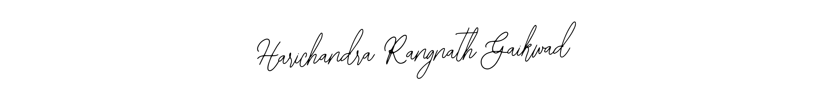 How to make Harichandra Rangnath Gaikwad name signature. Use Bearetta-2O07w style for creating short signs online. This is the latest handwritten sign. Harichandra Rangnath Gaikwad signature style 12 images and pictures png