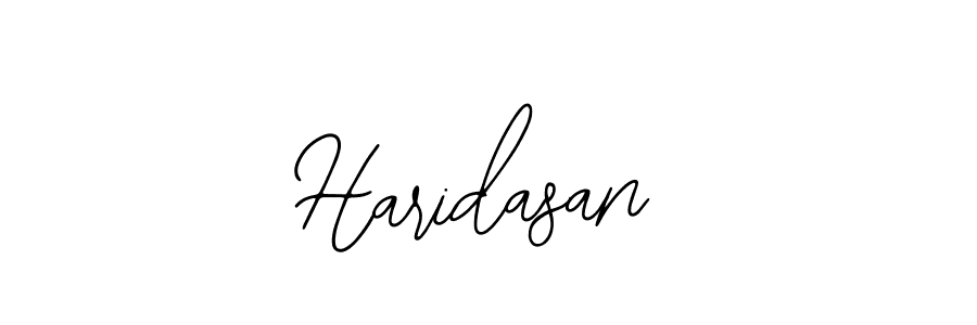 Also we have Haridasan name is the best signature style. Create professional handwritten signature collection using Bearetta-2O07w autograph style. Haridasan signature style 12 images and pictures png
