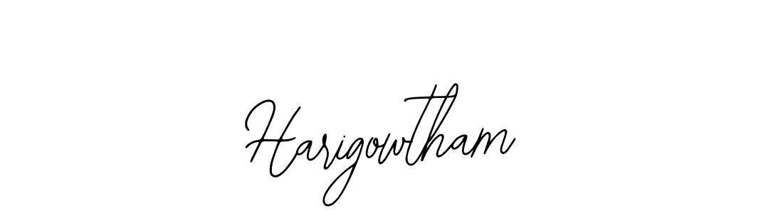 Make a short Harigowtham signature style. Manage your documents anywhere anytime using Bearetta-2O07w. Create and add eSignatures, submit forms, share and send files easily. Harigowtham signature style 12 images and pictures png