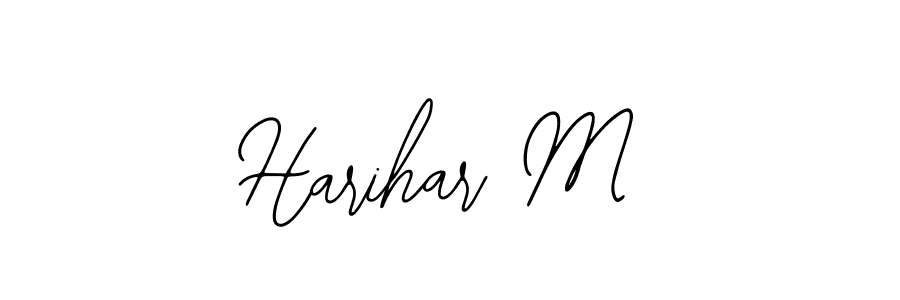 How to Draw Harihar M signature style? Bearetta-2O07w is a latest design signature styles for name Harihar M. Harihar M signature style 12 images and pictures png