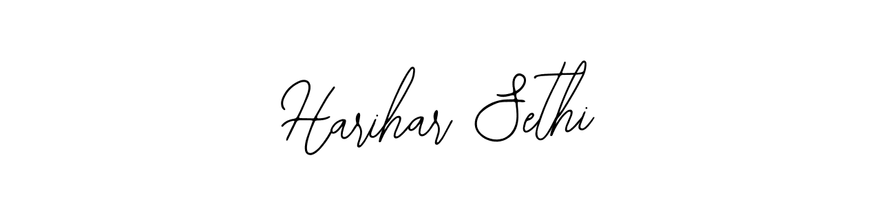 It looks lik you need a new signature style for name Harihar Sethi. Design unique handwritten (Bearetta-2O07w) signature with our free signature maker in just a few clicks. Harihar Sethi signature style 12 images and pictures png