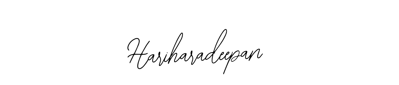 The best way (Bearetta-2O07w) to make a short signature is to pick only two or three words in your name. The name Hariharadeepan include a total of six letters. For converting this name. Hariharadeepan signature style 12 images and pictures png